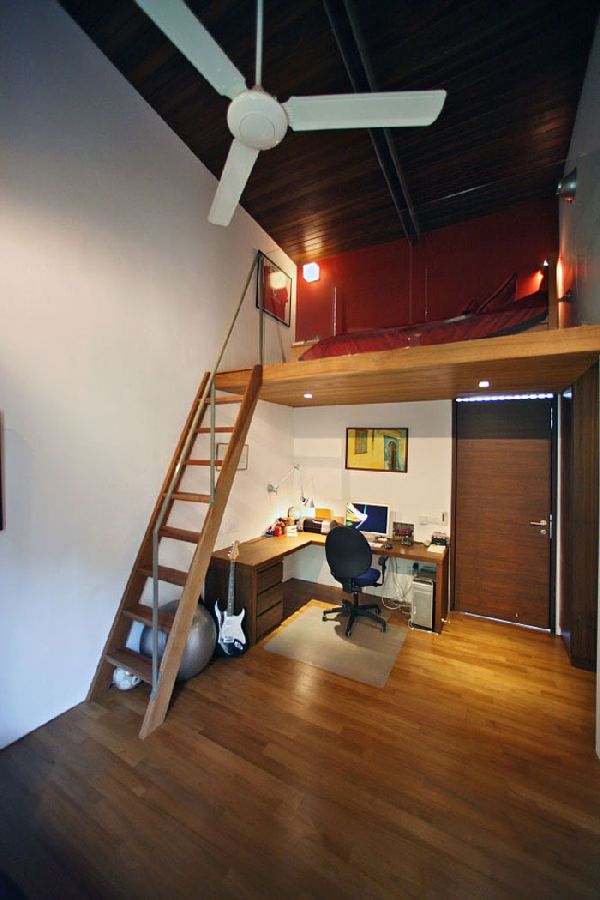 Perfect Modern Loft Bedroom Design