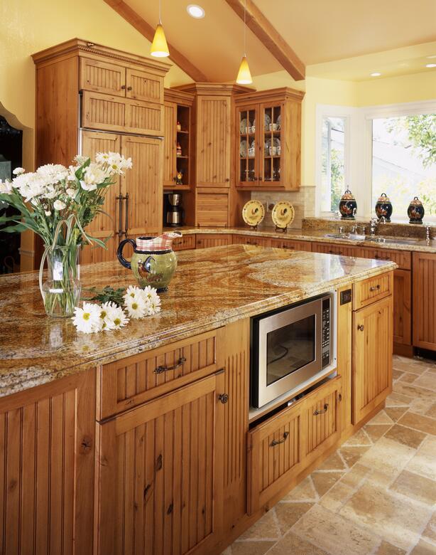 Pictures of Rustic Country Kitchens with Alder Cabinets