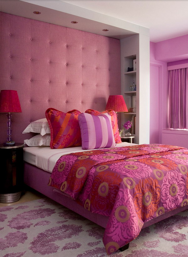 Pink Bedroom Wall Color
