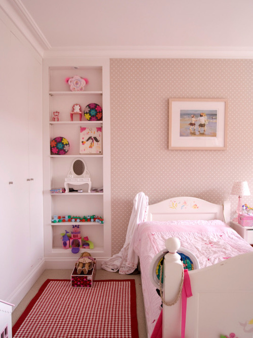 Pink Traditional Classic Bedroom Design