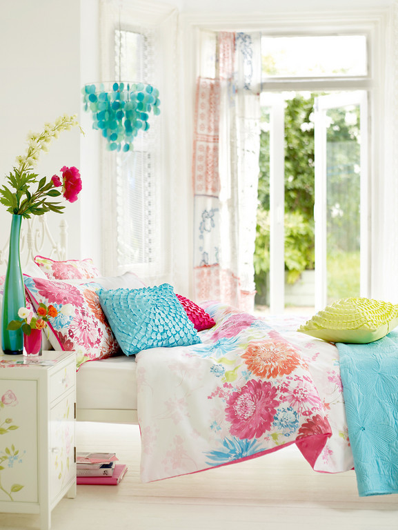 Pretty Bright Colors Bedroom