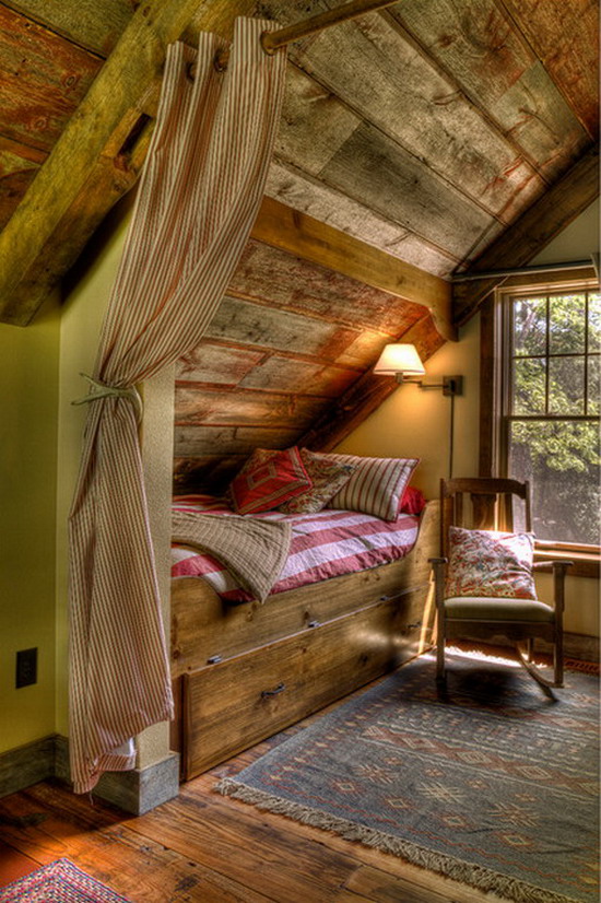 Rustic Loft Bedroom Ideas