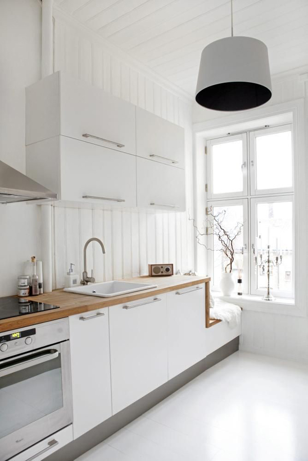 Scandinavian White Kitchen Design