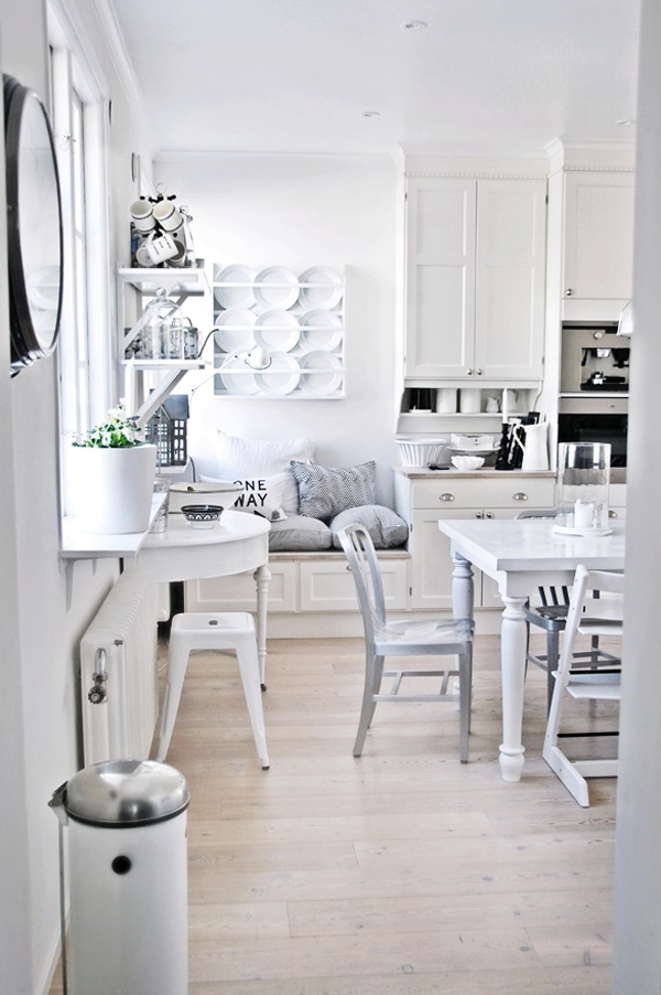 Scandinavian White Kitchen Ideas
