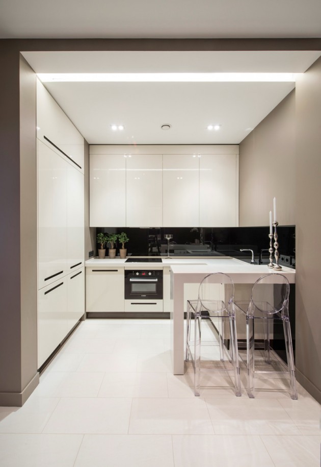 Small Apartment Kitchen Design