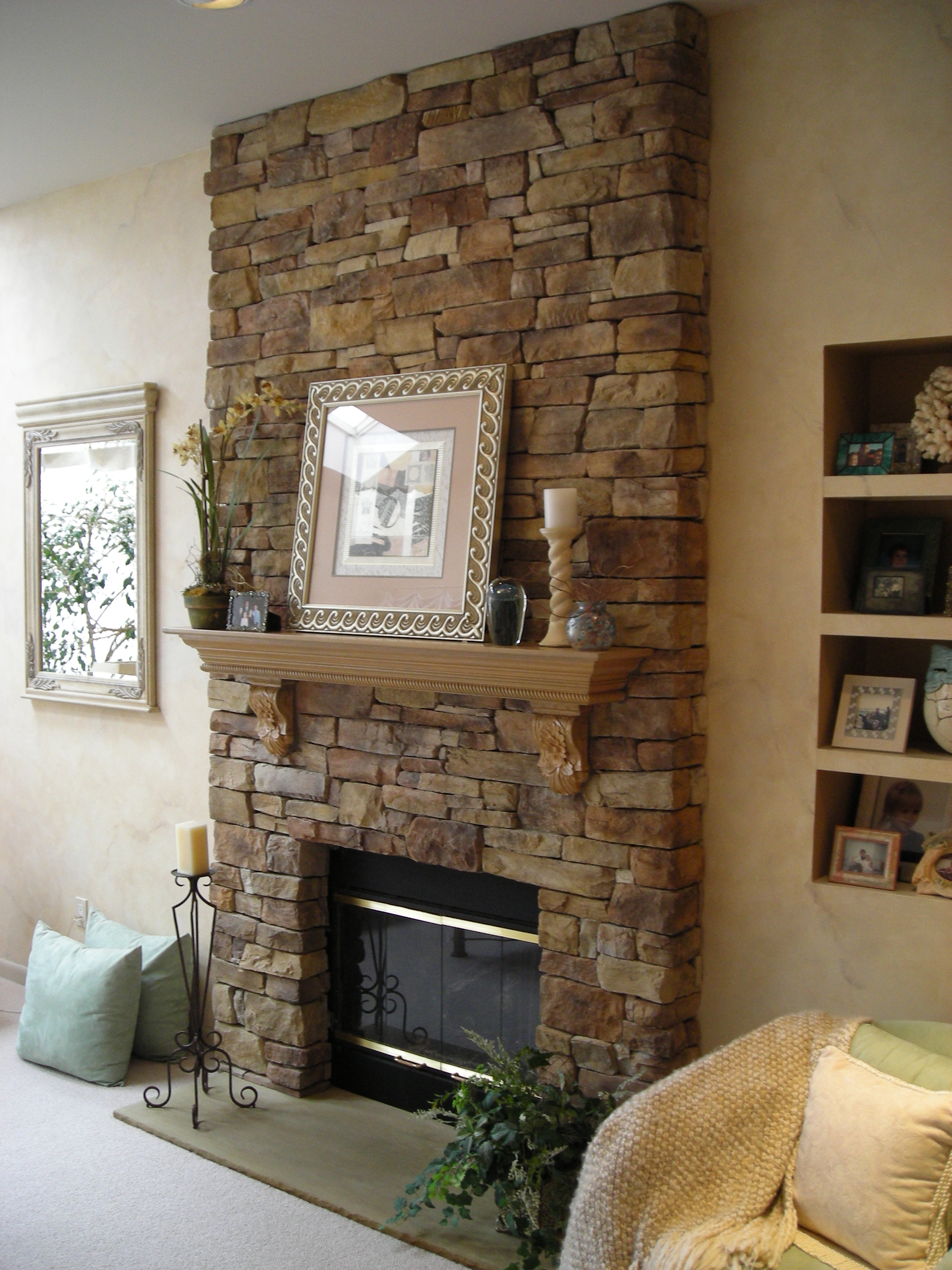 Stone Fireplace Design Ideas