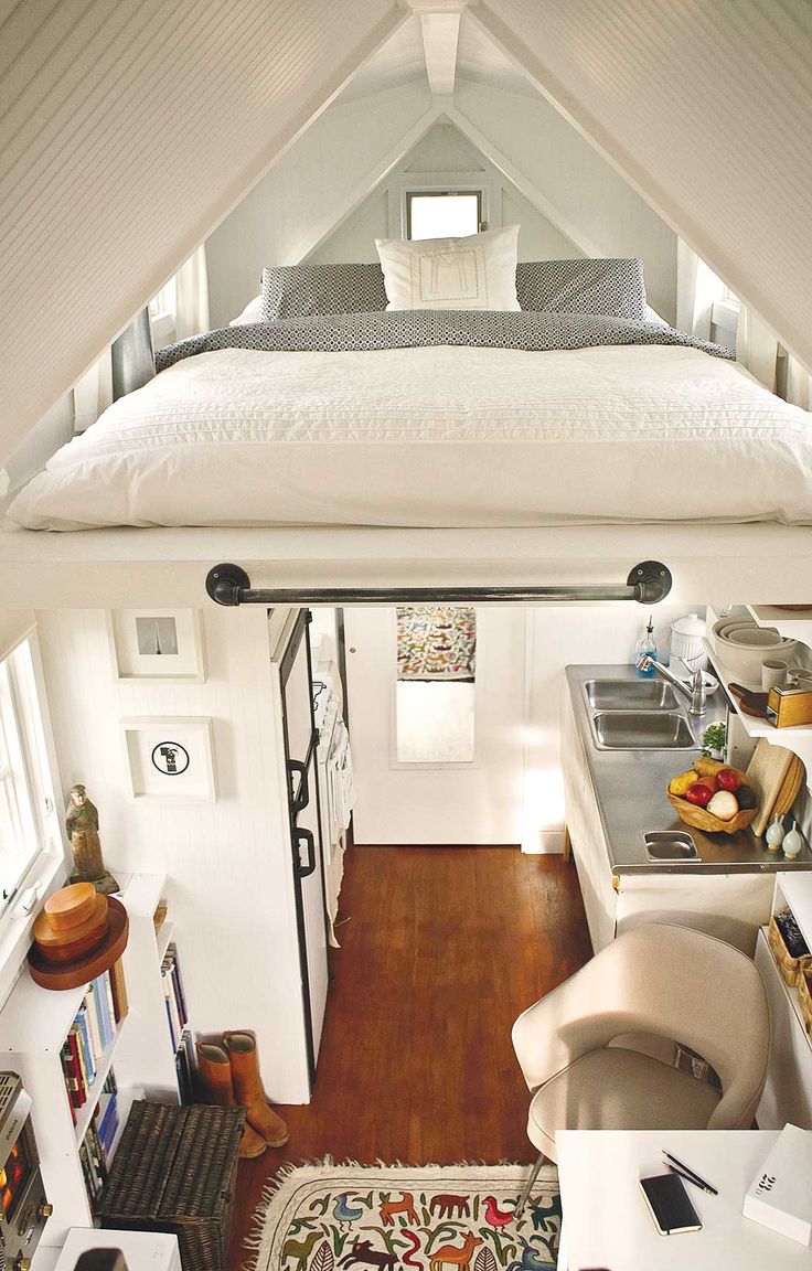 30 Beautiful Loft Bedroom Design Ideas - Decoration Love