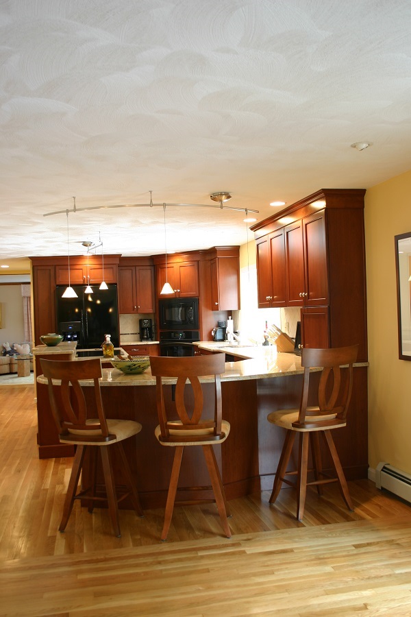 Transitional Kitchen Design In Andover MA