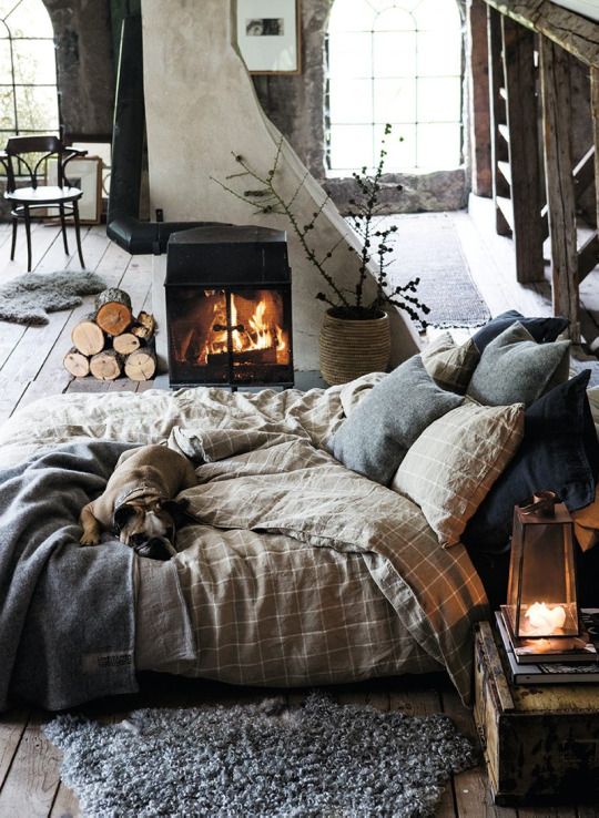 Warm Bedroom Design