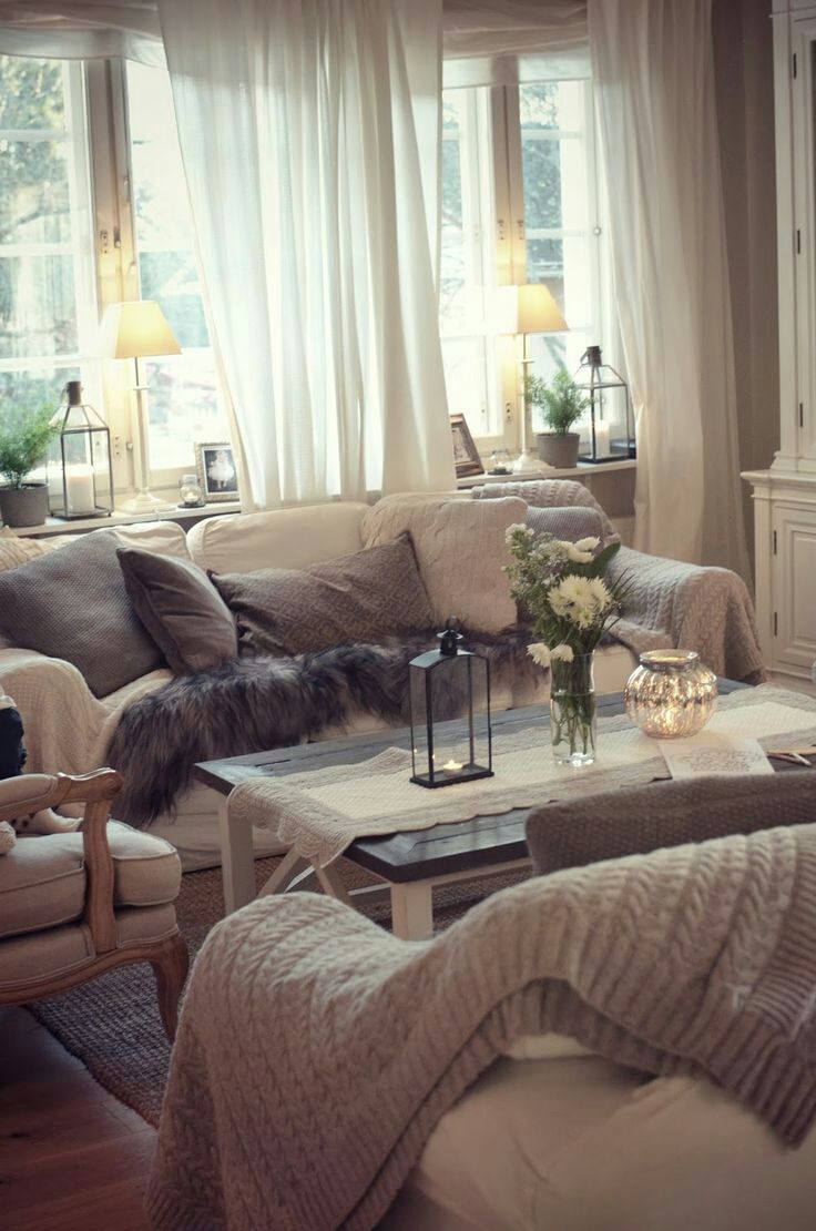 Warm and Cozy Living Room Colors 2016