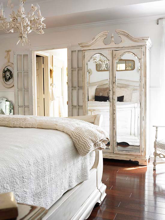 White and Cream Bedroom