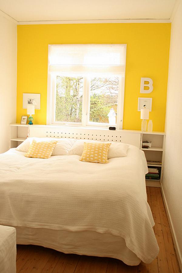 White and Yellow Bedroom Ideas