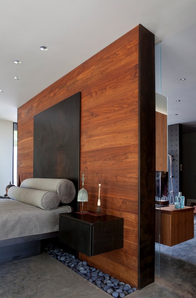 Wood Accent Wall Master Bedroom Design