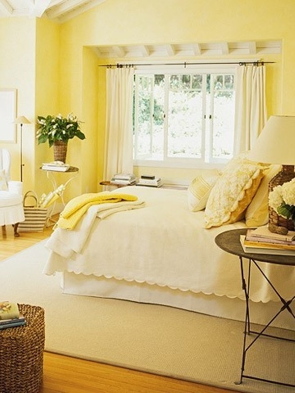 Yellow Cottage Bedroom