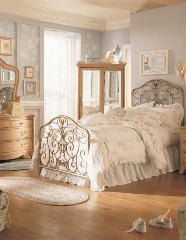 vintage Country Bedroom Design