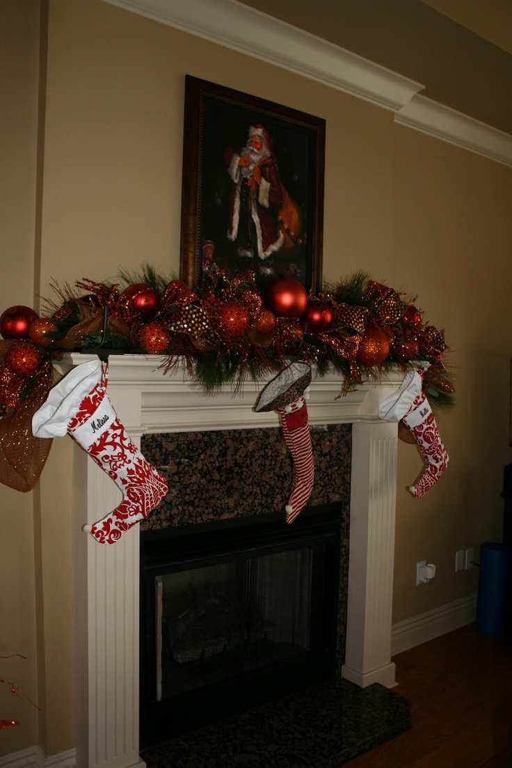 Awesome Fireplace Christmas Decorations