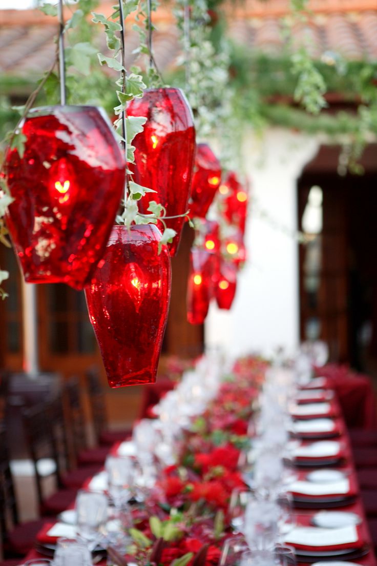 Christmas Banquet Table Decoration Ideas