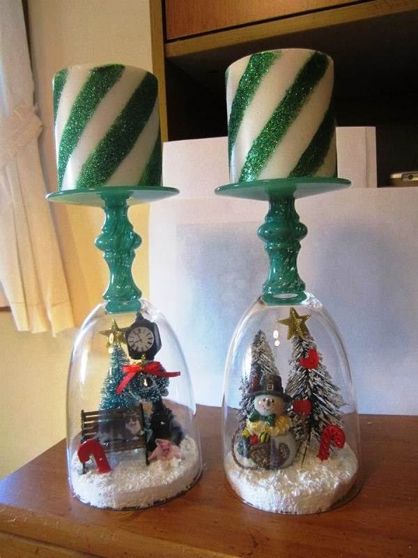 Christmas Candle Craft Ideas