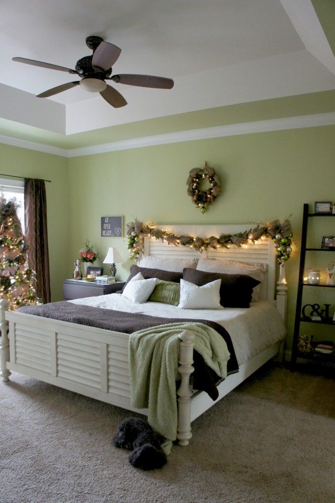 Christmas Garland Bedroom