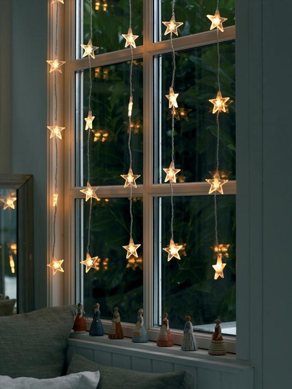 Christmas Lights Window Decorating Ideas
