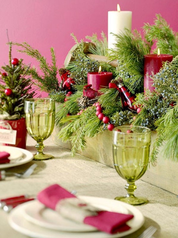 Christmas Party Table Decorating Ideas