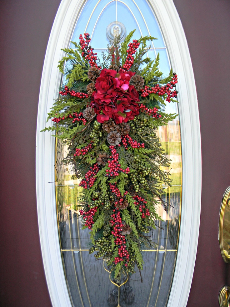 Winter Front Door Wreaths 2021