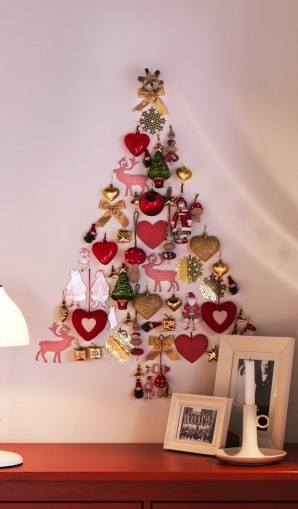 Christmas Tree Wall Decor Ideas