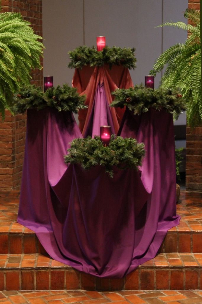 Church Advent Wreath