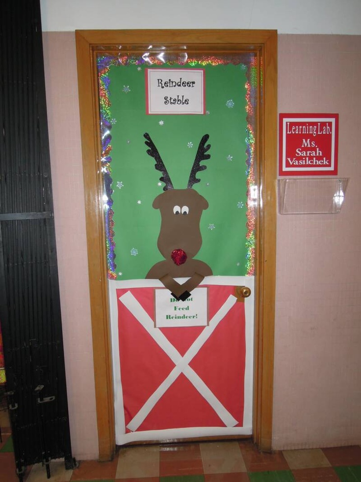 Classroom Christmas Door Decorating Contest
