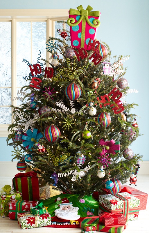 Colorful Christmas Tree Decorations
