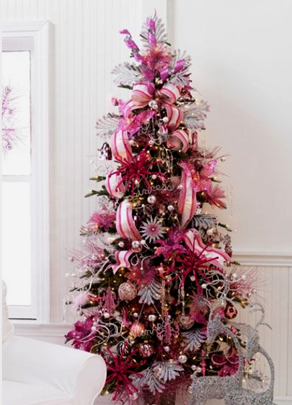 Cute Pink Christmas Tree