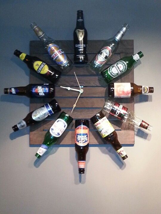 DIY Beer Bottle Clock