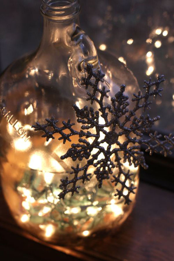 DIY Bottle Christmas Lights