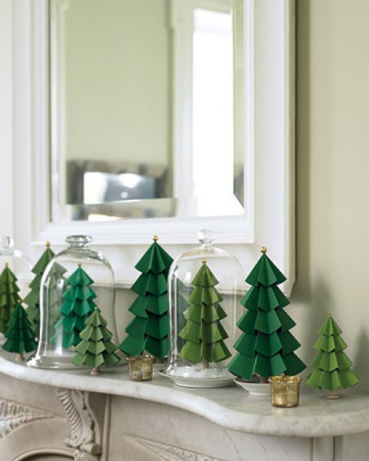 DIY Paper Crafts Christmas Trees
