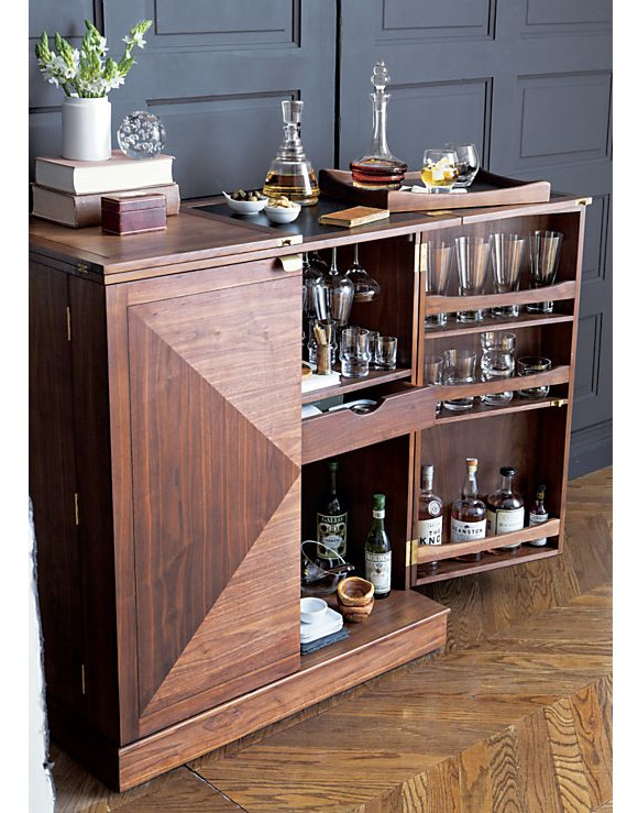 Diy small bar cabinet design