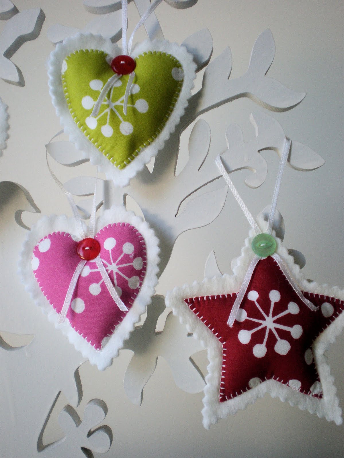 Felt Christmas Ornament Ideas
