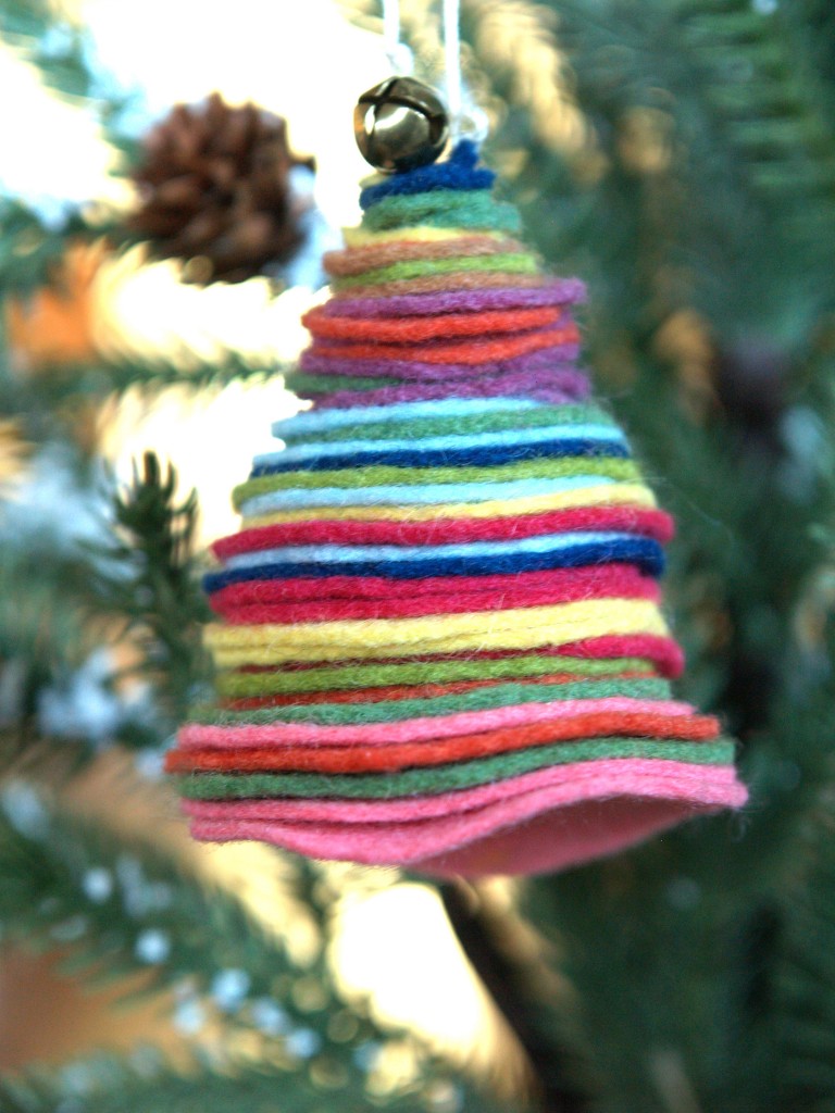 Felt Christmas Tree Ornaments to Make