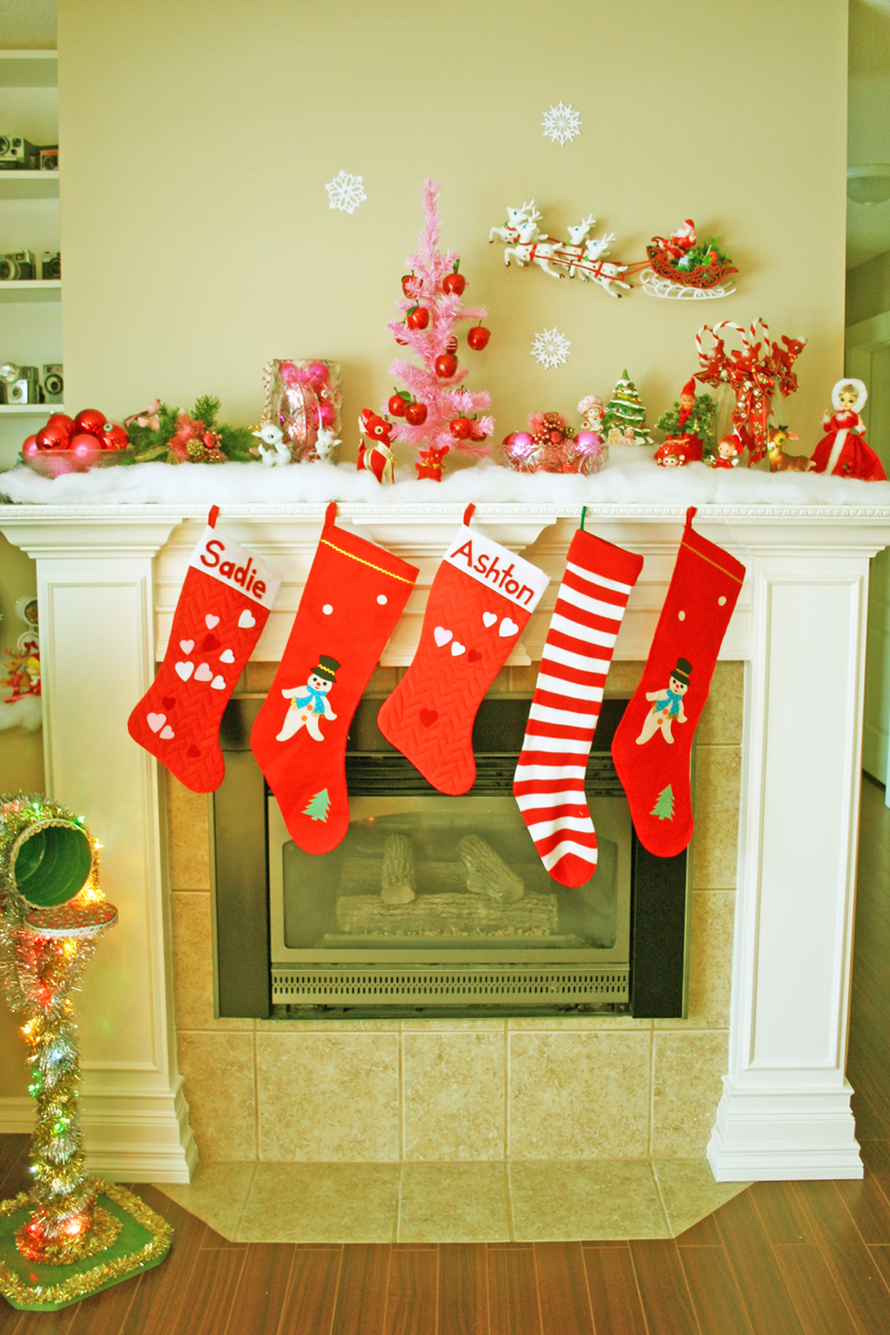 Fireplace Christmas Decoration Ideas