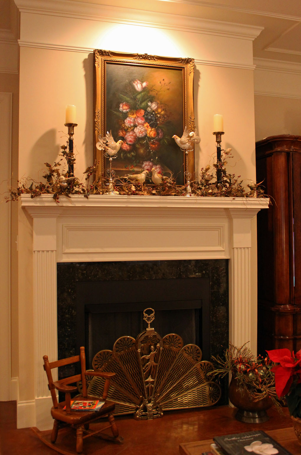 Fireplace Mantel Christmas Decorating Ideas For 2016