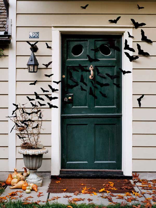 Front Door Halloween Decorations Ideas