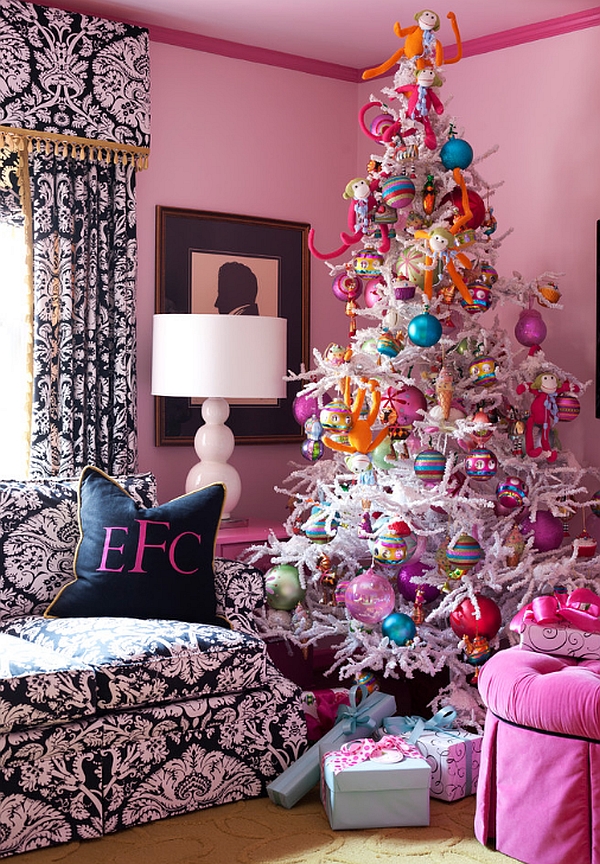 Girly Christmas Tree Decorations Ideas
