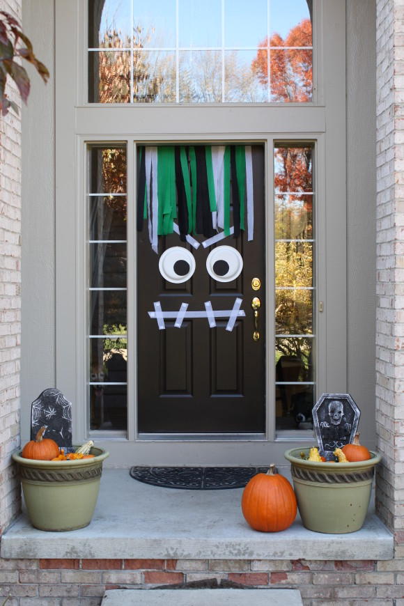 Halloween Monster Front Door