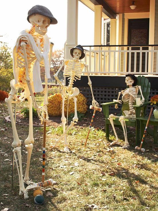 Halloween Skeleton Yard Decoration