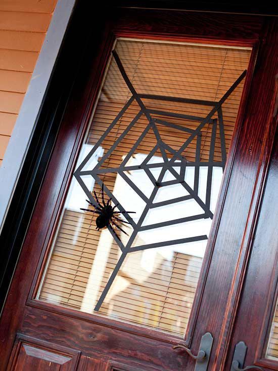 Halloween Spider Web Door Decorations
