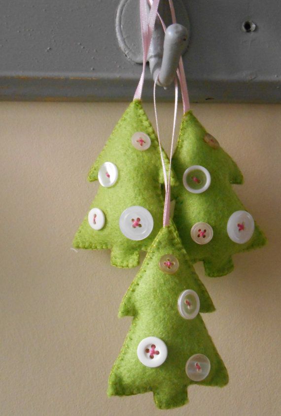 Handmade Felt Christmas Tree Decoration