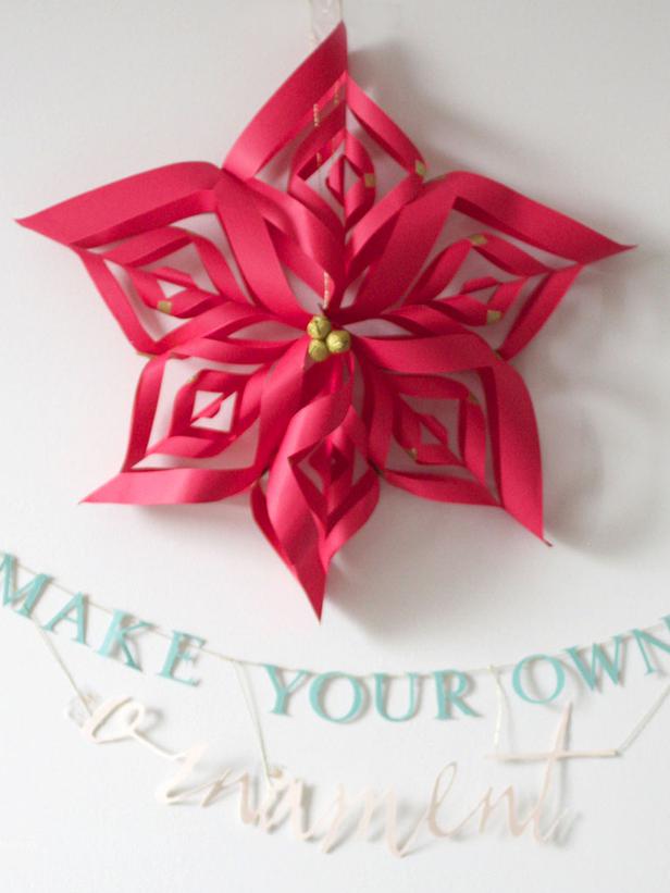 How to Make Paper Star Christmas Ornaments