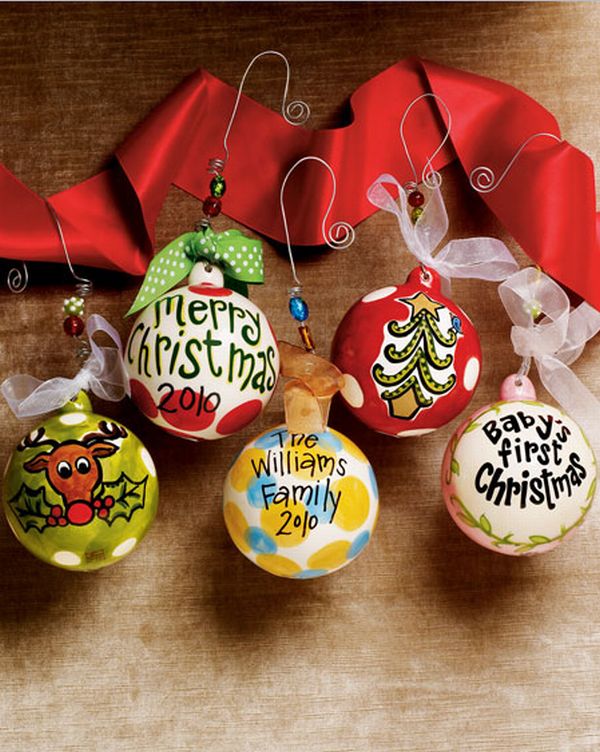 Make Personalized Christmas Ornaments