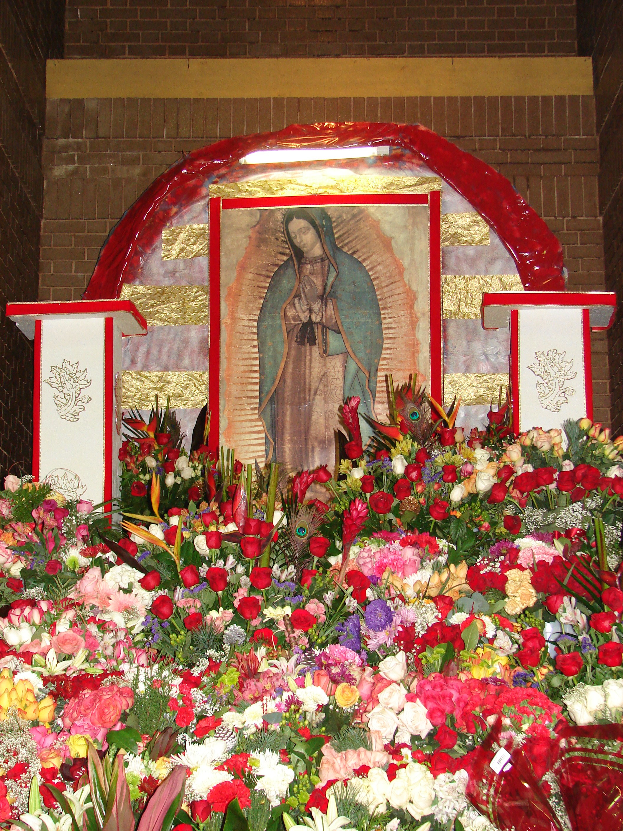 Our Lady of Guadalupe Church Decorations