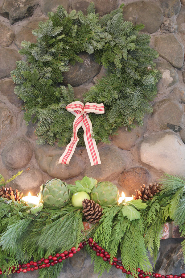 Outdoor Country Christmas Wreaths