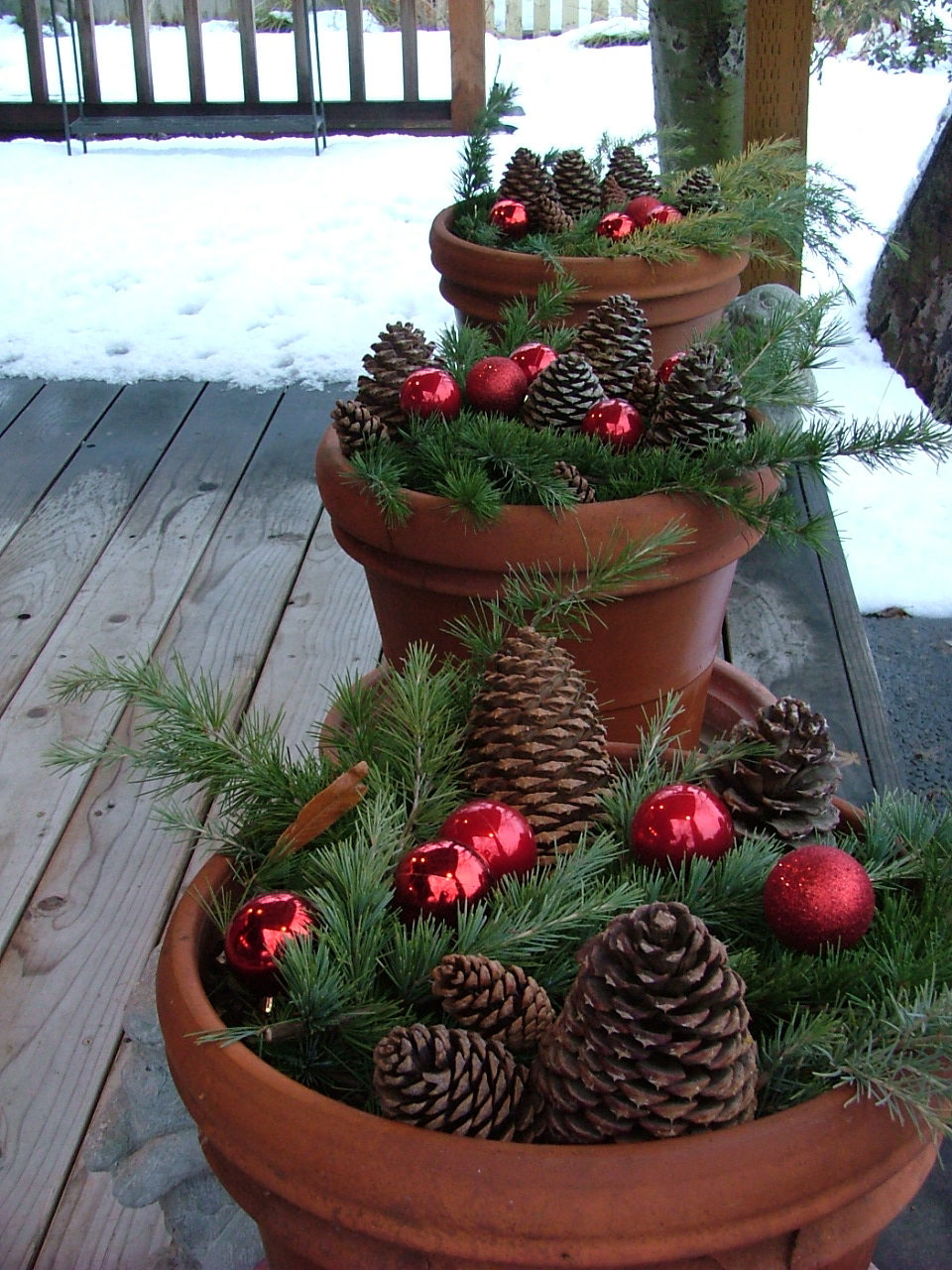 Outdoor Porch Christmas Decorating Ideas